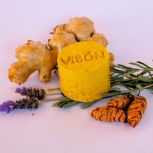 Shampoo de cúrcuma y jengibre